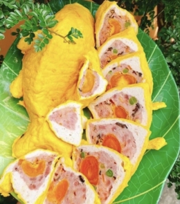 chả trứng bách hoa