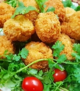 Trứng cút chiên xù