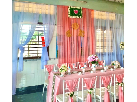 Các mẫu rạp cưới tại Song Vi