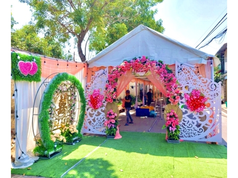Các mẫu rạp cưới tại Song Vi